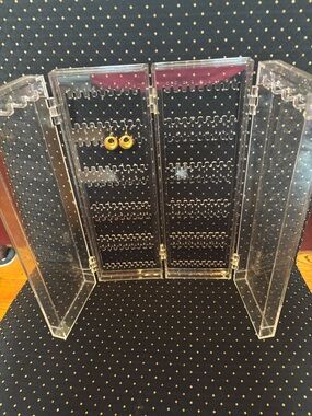 Earring and necklace organizer